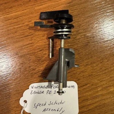 MONTAJE SELECTOR DE VELOCIDAD ORIGINAL PERPETUUM EBNER PE 2040 - MUY BUEN ESTADO Foto 1 de 3