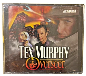 Discos interactivos de videojuegos para PC Tex Murphy Overseer 1-3 excelente sellado 1998 - Imagen 1 de 2