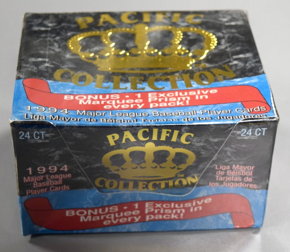 1994 Pacific Collection Baseball Factory Sealed Wax Box (24 Packs) - Image 1 of 1