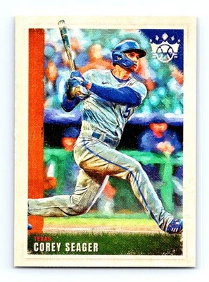 #33 2022 Panini Diamond Kings ^ Corey Seager Texas Rangers - Image 1 of 2