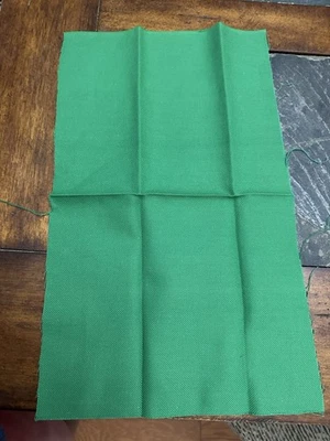 24 count CHRISTMAS GREEN linen 10.5 X 17.5 " cross stitch needlework Evenweave - Image 1 of 4