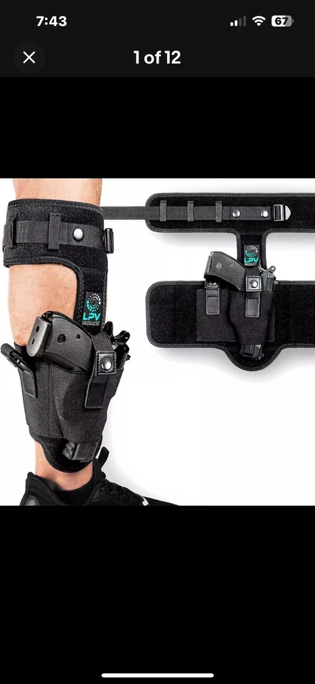 Concealed Carry Leg Holster( UNGRADED VERSION) New Brand New! - Image 1 of 1