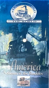 Vintage Steam Around The World VHS 1996 America Steam in the Rockies New Sealed - Picture 1 of 2