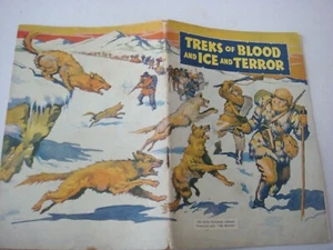  RARE THOMSON GIVEAWAYS TREKS OF BLOOD AND ICE AND TERROR 34 PAGES, WIZARD ISSUE - Picture 1 of 2