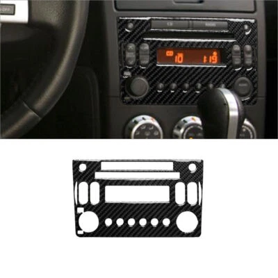 Cubierta de panel de CD de consola central de fibra de carbono para Nissan 350Z 2006-2009 Foto 1 de 4