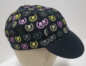 Pace Sportswear Bike Law Culture Club Logo Cycling Bicycling Cap Hat Black EUC - Picture 1 of 8