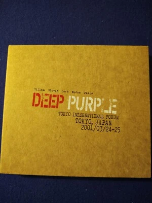 Deep Purple--Tokyo International Forum Tokyo Japan 2001/03/24-25 2 CD - Image 1 of 4