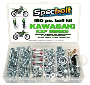 Kit de pernos KAWASAKI KXF KXF250 KXF450 250 450 guardabarros de escape carrocería de motor - Imagen 1 de 9