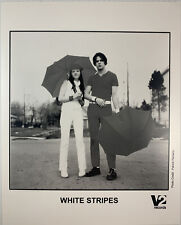 White Stripes promo B&W photo V2 Records Photographer: Patrick Pantano