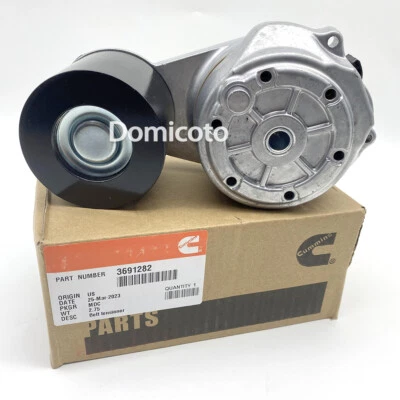 Tensor de correa de motor diésel 3691282 4299091 3682946 para Cummins ISX15 QSX15 OEM Foto 1 de 3