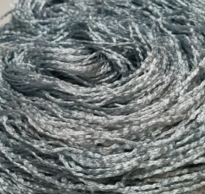 Ice Stainless Steel Rayon Hand Dyed Yarn Worsted Rainy Day - Picture 1 of 9