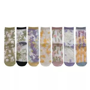3 Pairs Women Transparent Thin Lady Lace Socks Crystal Silk Short Ankle Socks - Picture 1 of 31