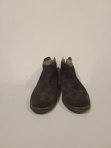ITALEAU  Suede Ankle Boots EUR 38.5 Navy blue  - Picture 1 of 7