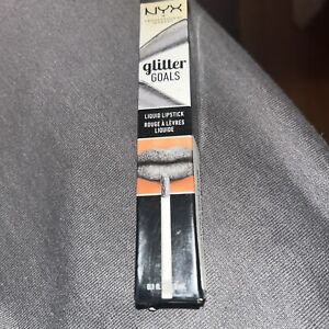 NYX Glitter Goals Lipstick Alienated Alienated 08 Lips