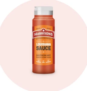x3 Harrisons Louisiana Sauce 500ml Southern Dressing Dip Chilli Hot Cajun Zesty - Picture 1 of 1
