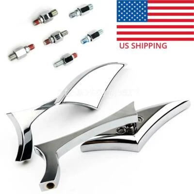 Боковые зеркала для мотоциклов Yamaha Road Star XV1600 XV1700 Silverado Warrior - Изображение 1 из 4