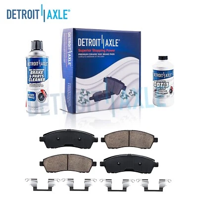 Pastilhas de freio traseiras de cerâmica para Ford Excursion F-250 Super Duty F-350 Super Duty - Imagem 1 de 4