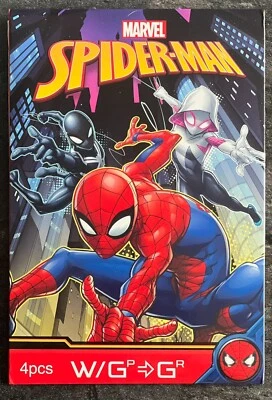 4Sheet MARVEL Tattoo stickers SPIDERMAN AVANGERS BEST Birthday PARTY GIFT