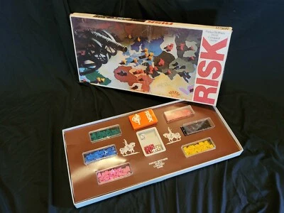 Vintage 1975 RISK Board Game Parker Brothers World Conquest #44 Complete - Image 1 of 4