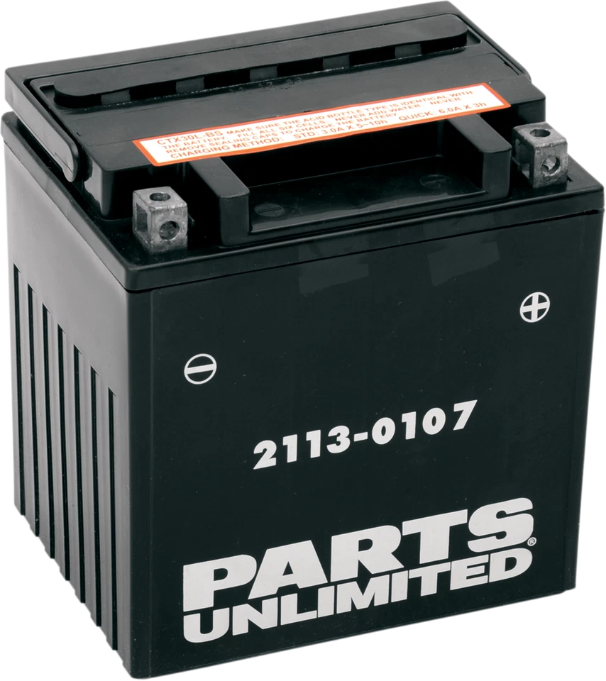Parts AGM Maintenance-Free Battery Motorcycle UTV ATV PWC YIX30L-BS 2113-0107 - Image 1 of 1