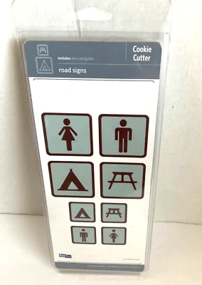 Cortador de galletas QuicKutz troqueles para señales de tráfico - CC-SHAPE-076-10 ¡NUEVO, SELLADO! Foto 1 de 3