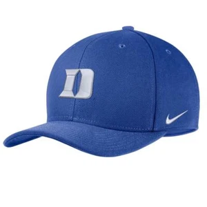 Nike Duke Blue Devils Dri-FIT C99 Swoosh Flex Hat - D Logo - Picture 1 of 1