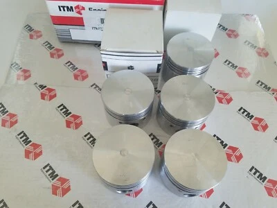 Volvo 164 - AQ170 Penta - B30 74-76 STD.Piston Set of (6) with Rings  & 24mm pin - Image 1 of 3