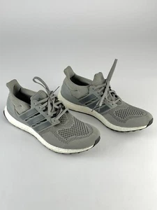 Adidas Ultraboost 1.0 DNA Grey Black Running Shoes Mens Rare Size US 14 - Picture 1 of 17