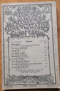 UK Magazine– LONGMAN’S MAGAZINE July 1905 – M. E. Francis - Imagen 1 de 4