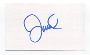 Jim Wohlford Signed 3x5 Index Card Autographed Baseball MLB Kansas City Royals - Picture 1 of 2
