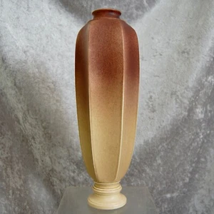 Scarce Cowan Pottery 12” Factory Lamp Base, Autumn Velour Glaze, Circa 1925 - Picture 1 of 11