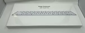 NEUF Véritable Apple Magic Clavier avec Touch ID pour Mac M1 Argent A2449 - Photo 1/9