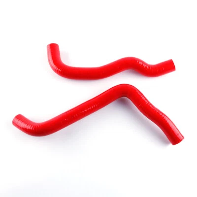 Manguera de radiador de refrigerante de silicona roja para 06-09 Yamaha YZF R6 600R 2003-2005 / R6S Foto 1 de 4