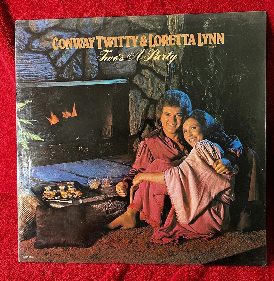Conway Twitty & Loretta Lynn "Two's a Party" 1981 LP MCA 5178 STILL SEALED new - Image 1 of 2