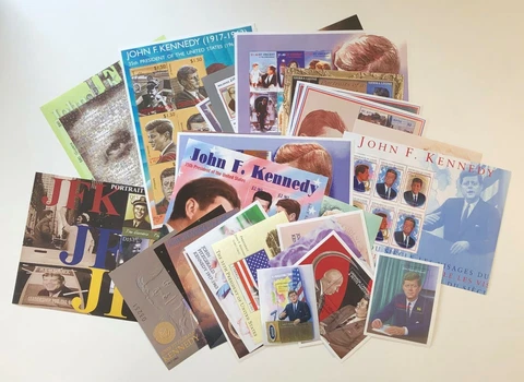 Special Unit! President John F. Kennedy History - 17 Sheets Stamps & 11 S/S MNH Cover