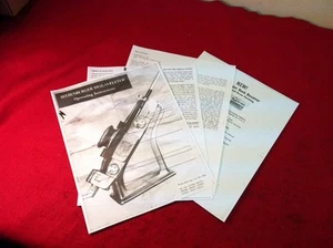 Copy Of Operating Instructions For Bitzenburger Dial-O-Fletch Fletching Jig 4 pp - Picture 1 of 1