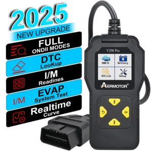 Automotive OBD2 Scanner Code Reader Car Diagnostic Tool Check Engine Fault - Picture 1 of 9