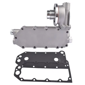 For Cummins 6CT ISC QSC 8.3 QSL ISL 8.9 Oil Cooler Housing Filter Head + Gasket - Picture 1 of 12