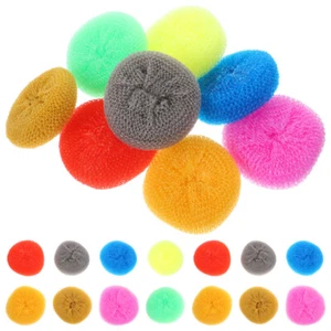 30 Pezzi Sfere Lavastoviglie Strofinacci per Piatti Rete Spazzola Pentola Scrubber - Foto 1 di 12