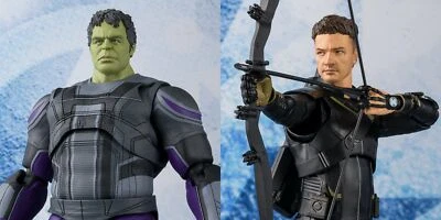 NUEVO Conjunto Bandai S.H.Figuarts Hulk & Hawkeye Avengers Endgame Figura de Japón Foto 1 de 4