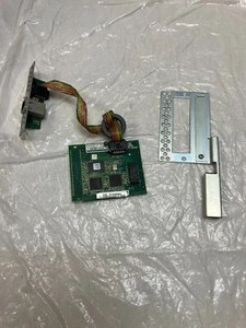 Zebra Z4M Z6M Plus ZebraNet Ethernet PrintServer Board 34100-001 rev A    TESTED - Picture 1 of 8