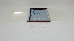 GENUINE ENTRELACES DE CARTIER BLUE 100% SILK SCARF BRAND NEW - Picture 1 of 5