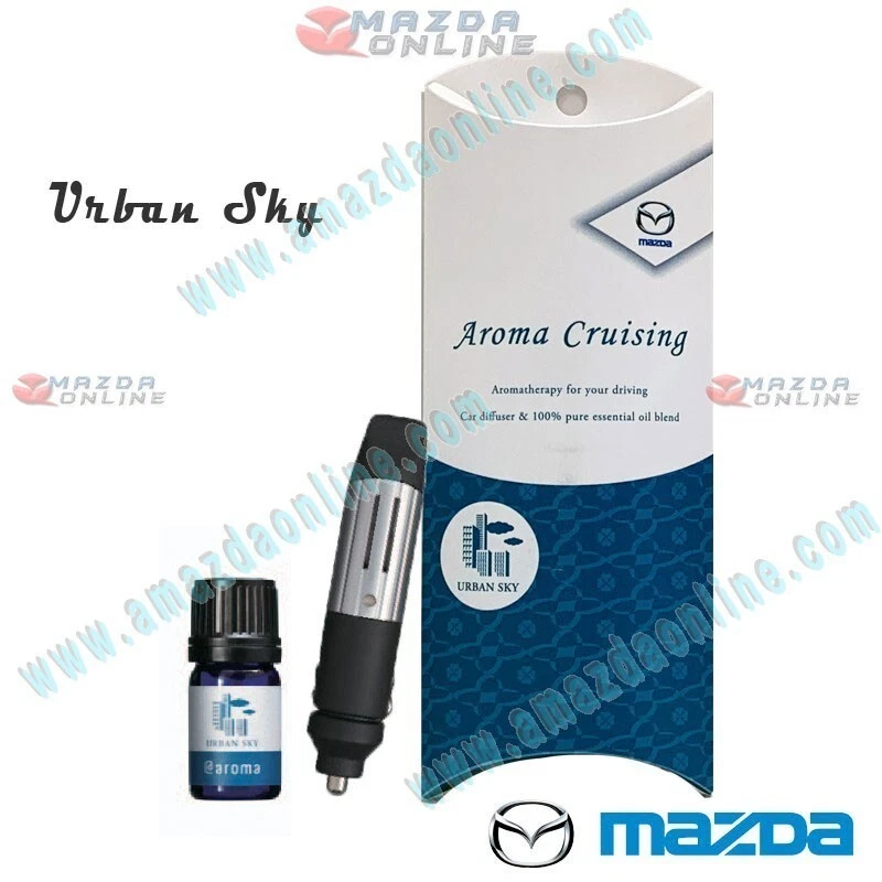 Purificador de ar portátil Mazda Japão original com refil aroma Urban Sky - Imagem 1 de 1