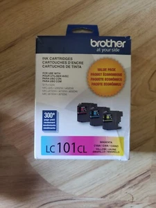 Brother LC1013PKS Tintenpatrone - Cyan/Magenta/Gelb. BRANDNEU. Kostenloser Versand. - Bild 1 von 1