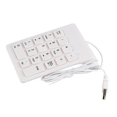 Mini USB 18-keys Numeric Number Keypad Keyboard for Laptop - Bild 1 von 4