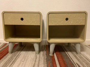 Super Rabatt! Retro Exklusive Nachttische 2x (40 *48 *30cm) - Bild 1 von 8