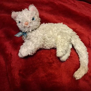 Starlett die weiße Katze TY Beanie Baby (Stofftier im Ruhestand) - ohne Etikett - Bild 1 von 4