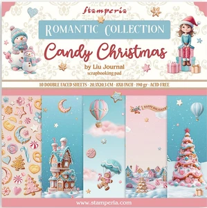 Stamperia CANDY CHRISTMAS - 8" X 8" - DOUBLE SIDED - 10 SHEETS - JULY 2025 - Bild 1 von 14