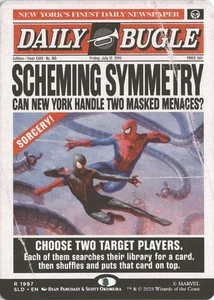 MTG Scheming Symmetry (1997) *Non-Foil* Secret Lair: Spider-Man MT/NM Free Ship - Picture 1 of 2