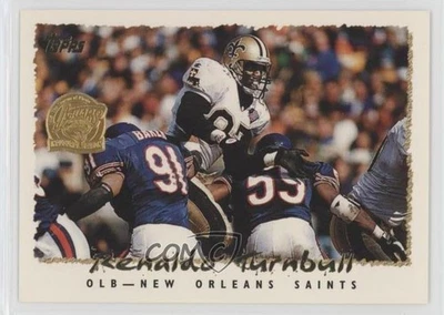 1995 Topps Jacksonville Jaguars Inaugural Season Renaldo Turnbull #142 - Image 1 of 2